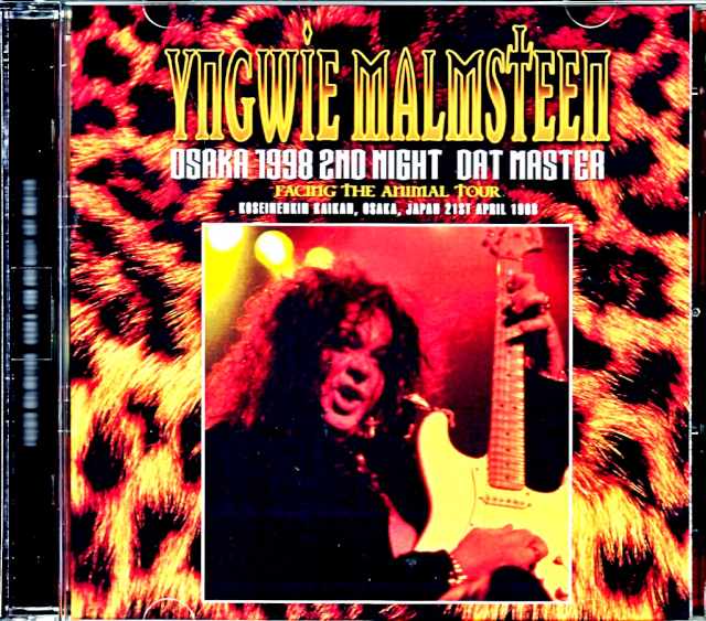 Yngwie Malmsteen インヴェイ・マルムスティーン/Osaka,Japan 8.21.1998 DAT Master