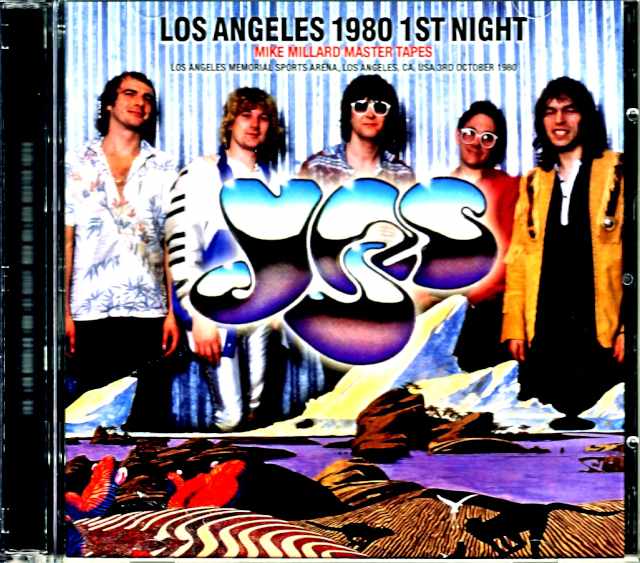 Yes イエス/CA,USA 1980 Mike Millard Master Tapes Upgrade