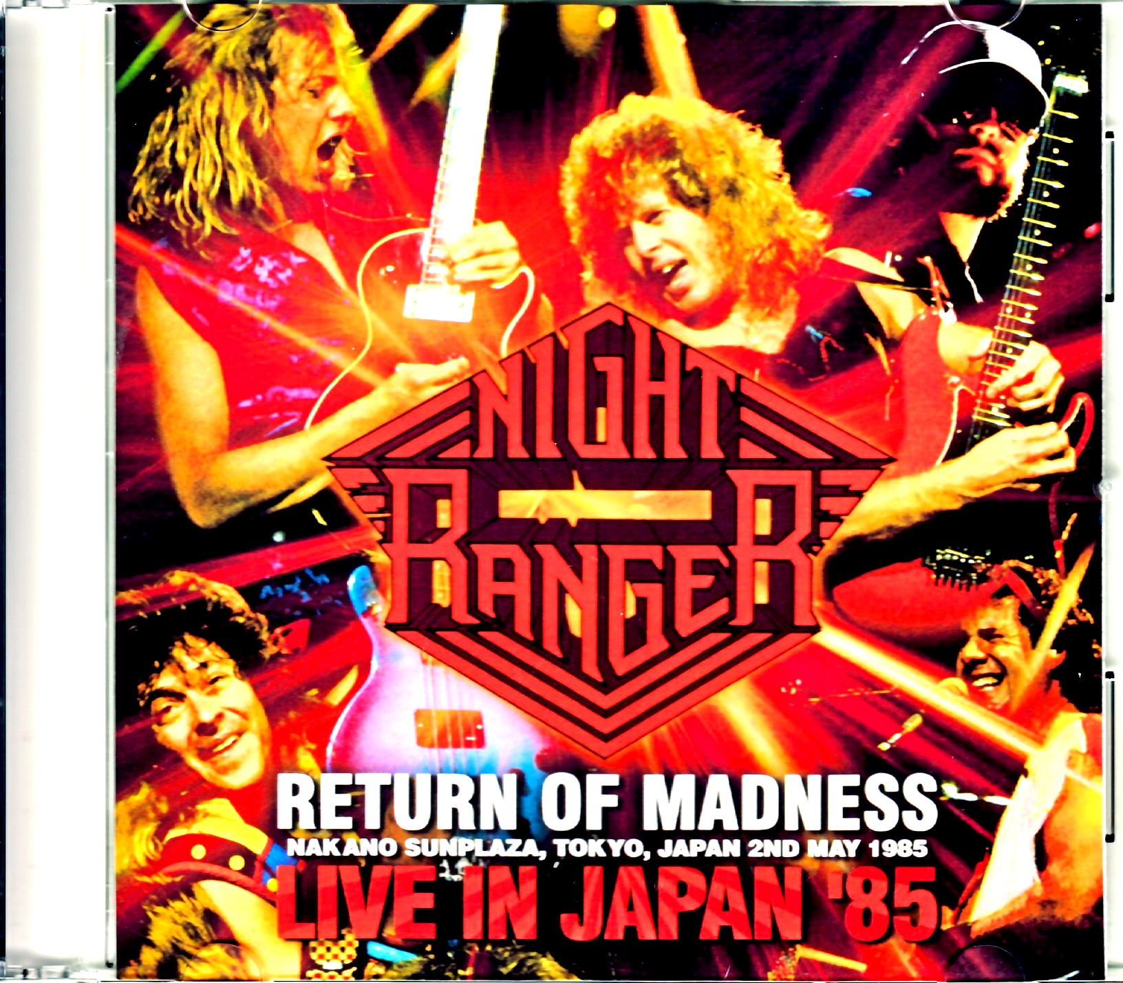 Night Ranger ナイト・レンジャー/Tokyo,Japan 5.2.1985