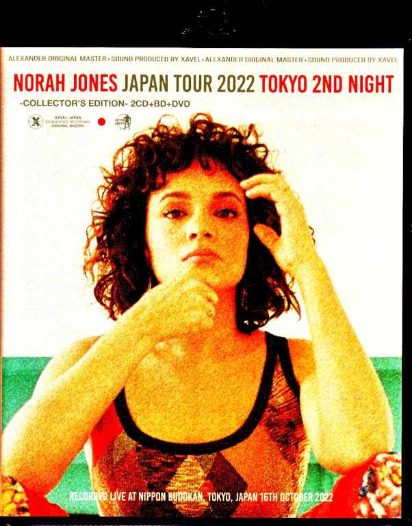 Norah Jones ノラ・ジョーンズ/Tokyo,Japan 10.16.2022 Complete Collector's Edition