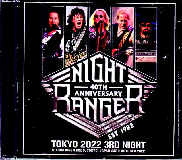 Night Ranger ナイト・レンジャー/Tokyo,Japan 10.23.2022 Complete