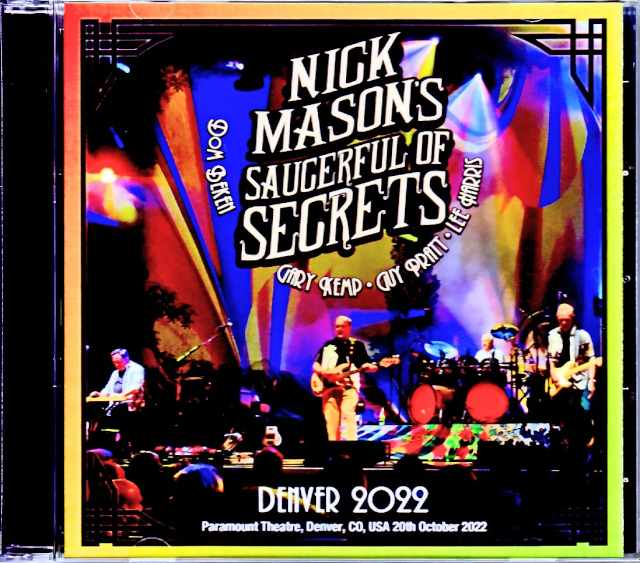 Nick Mason's Saugerful of Secrets  ニック・メイソン/CO,USA 2022 Complete