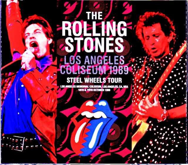 Rolling Stones ローリング・ストーンズ/CA,USA 1989 2Days Complete
