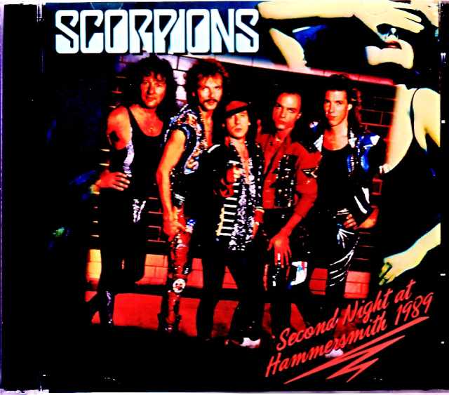 Scorpions スコーピオンズ/London,UK 1989 Complete