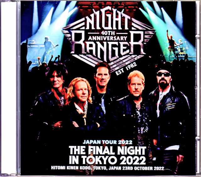 Night Ranger ナイト・レンジャー/Tokyo,Japan 10.23.2022 Complete Another Rec Edition