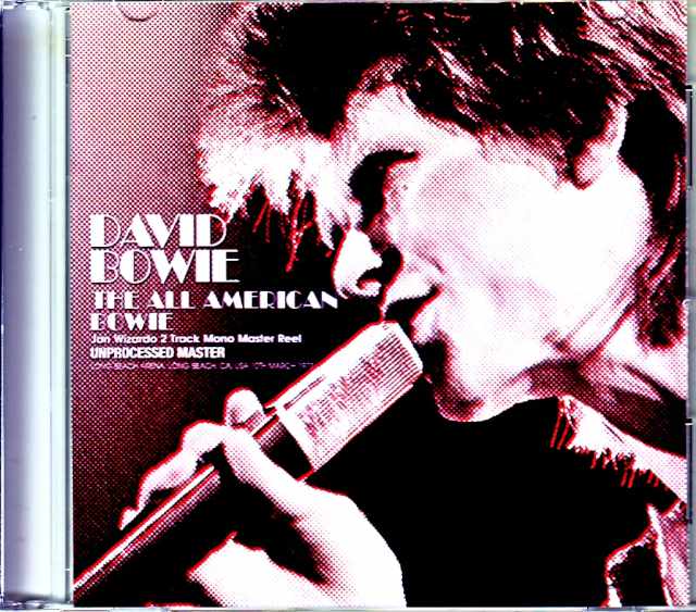 David Bowie デビッド・ボウイ/CA,USA 1973 2Track mono Master Reel Unprocessed Master