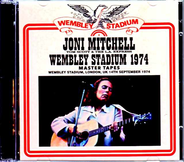 Joni Mitchell Tom Scott & the L.A. Express ジョニ・ミッシェル トム・スコット/London,UK 1974