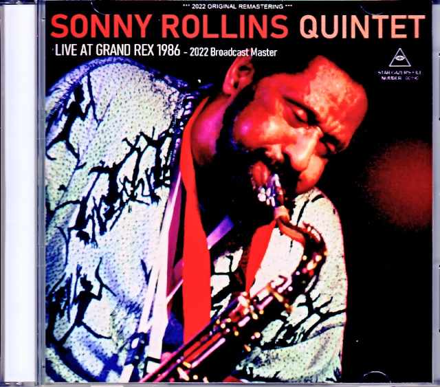 Sonny Rollins Quintet ソニー・ロリンズ/France 1986 Broadcast Master