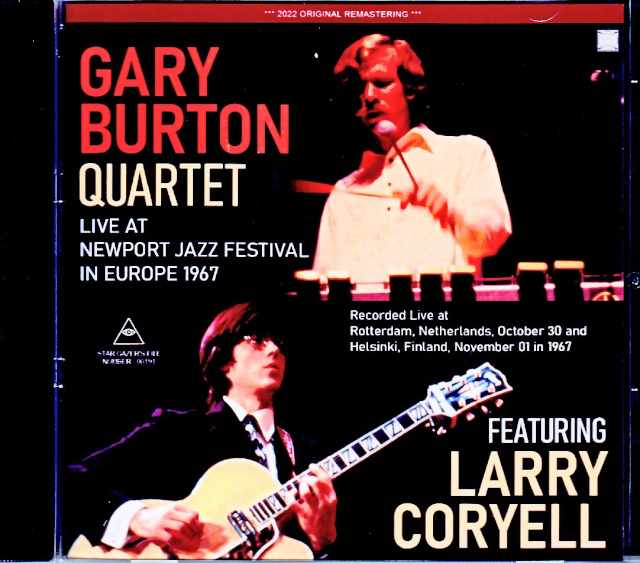 Gary Burton Quartet Larry Coryell ゲイリー・バートン ラリー・コリエル/Netherlands 1967 & more