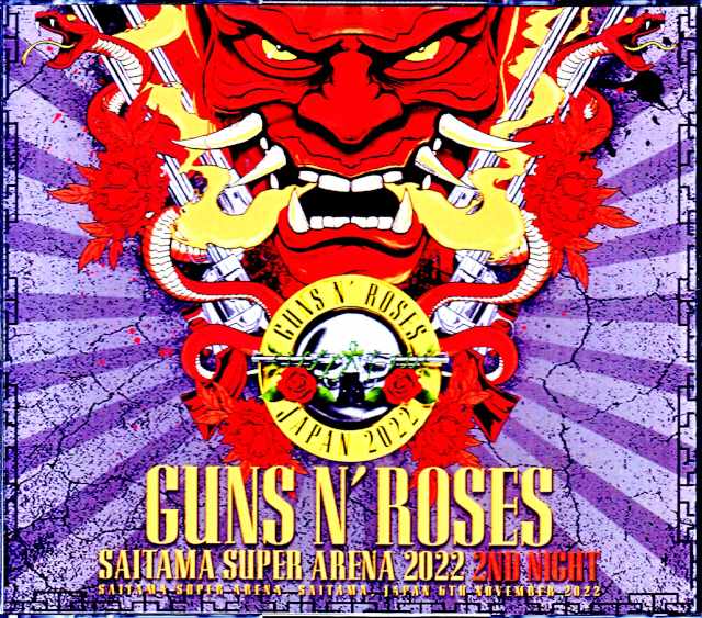Guns N' Roses ガンズ・アンド・ローゼス/Saitama,Japan 11.6.2022 Complete