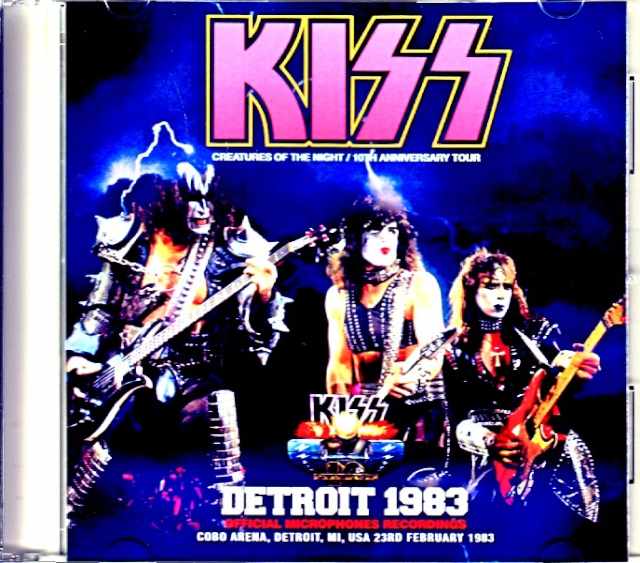 Kiss キッス/MI,USA 1983 Official Microphones Recording