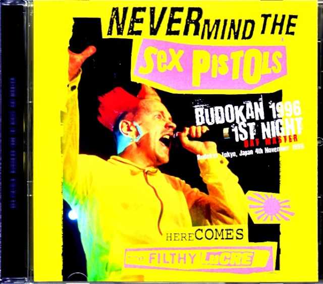 Sex Pistols セックス・ピストルズ/Tokyo,Japan 11.4.1996 DAT Master & more