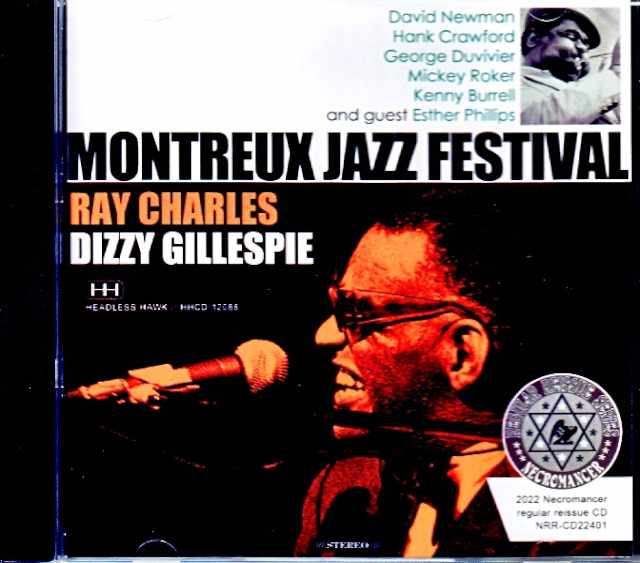 Ray Charles Dizzy Gillespie レイ・チャールズ ディジー・ガレスピー/Switzerland 1978