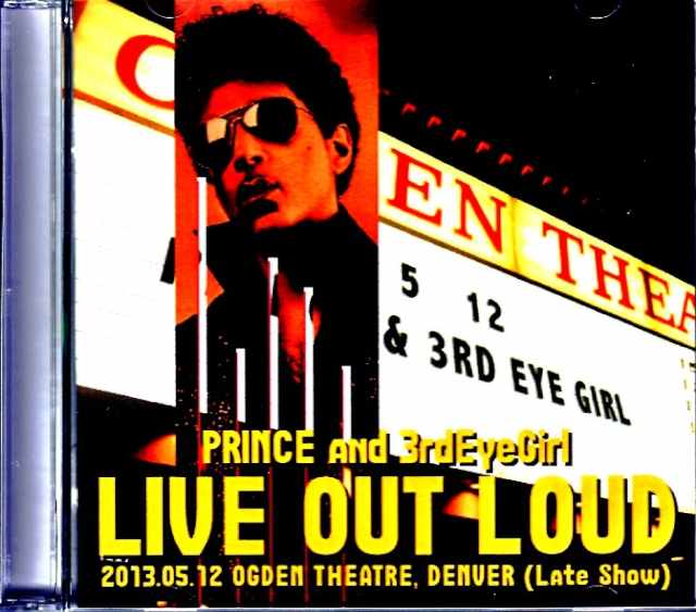 Prince and 3rd Eye Girl プリンス/CO,USA 5.12.2013 Late Show