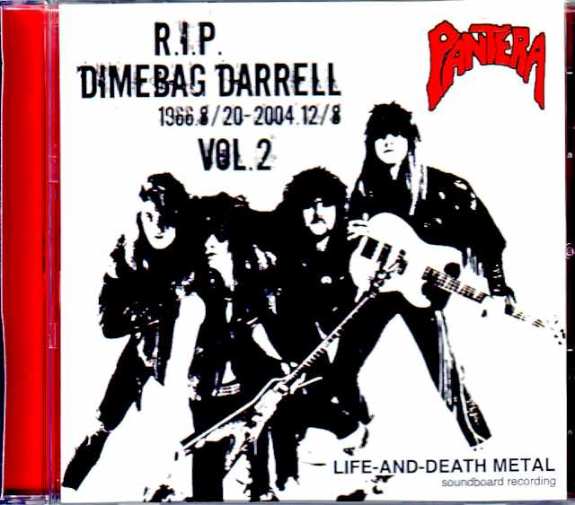 Dimebag Darrell Pantera ダイムバッグ・ダレル パンテラ/TX,USA 1988