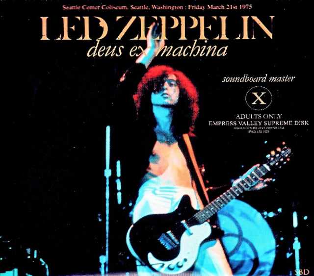 Led Zeppelin レッド・ツェッペリン/WA,USA 3.21.1975 Soundboard Master