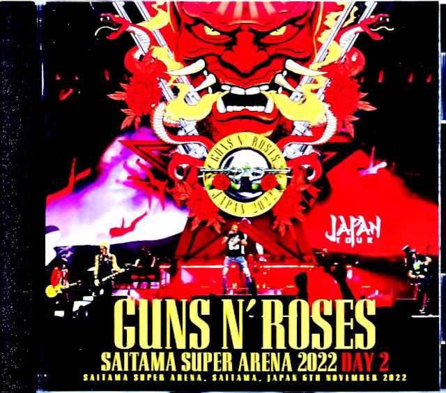 Guns N' Roses ガンズ・アンド・ローゼス/Saitama,Japan 11.6.2022 Original Masters