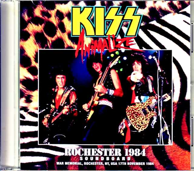 Kiss キッス/NY,USA 1984 Soundboard New Source