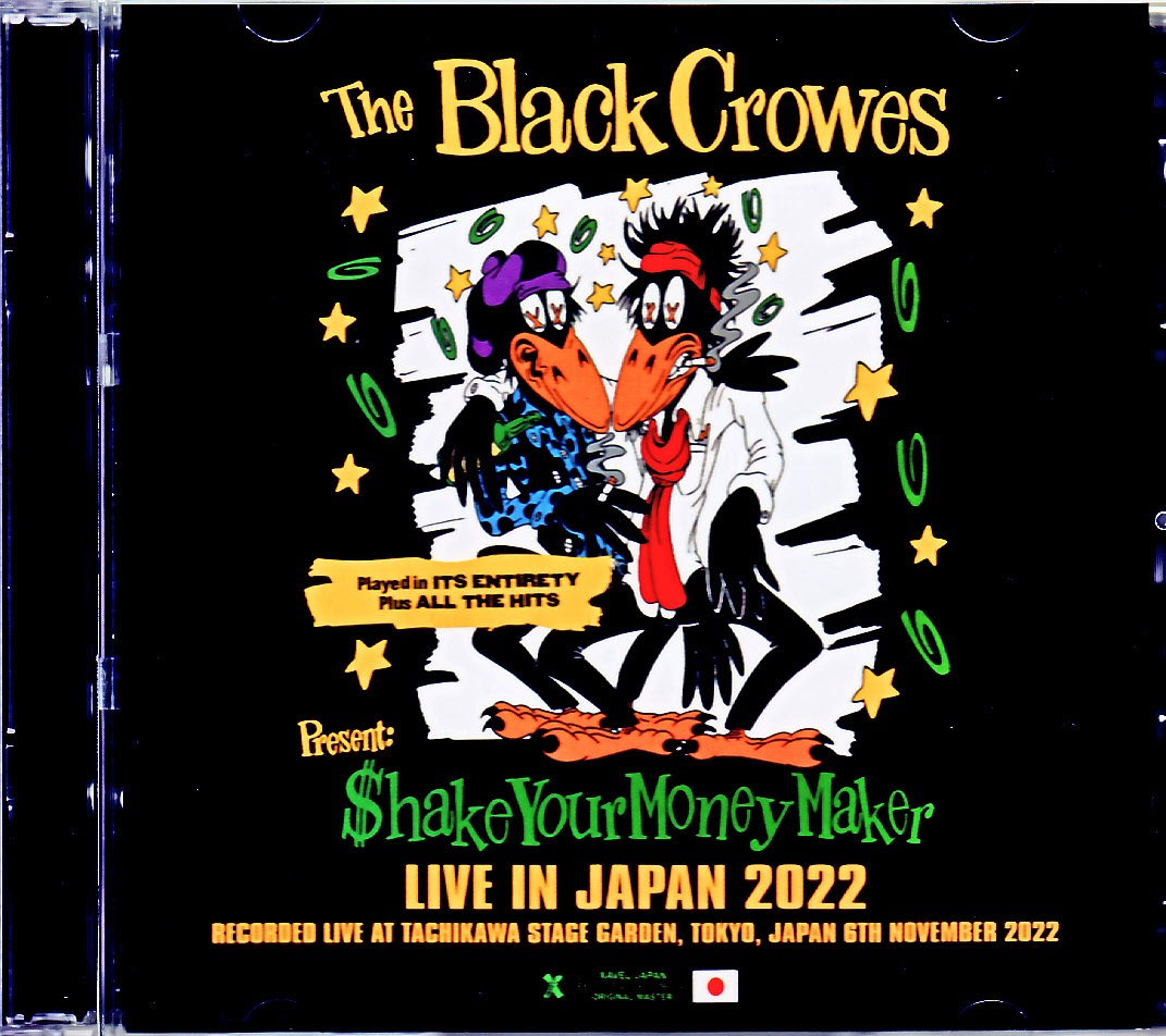 Black Crowes ブラック・クロウズ/Tokyo,Japan 11.6.2022 Complete 24bit Digital Remastered