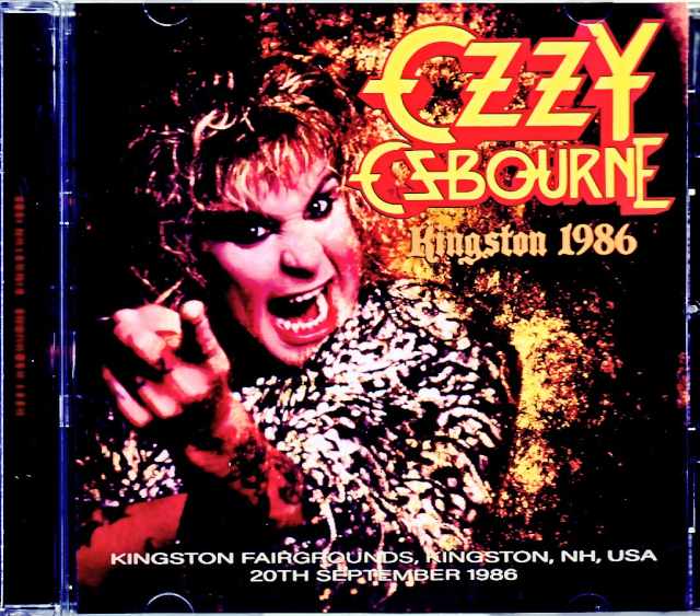 Ozzy Osbourne Jake E. Lee オジー・オズボーン ジェイク・E・リー/NH,USA 1986 Complete