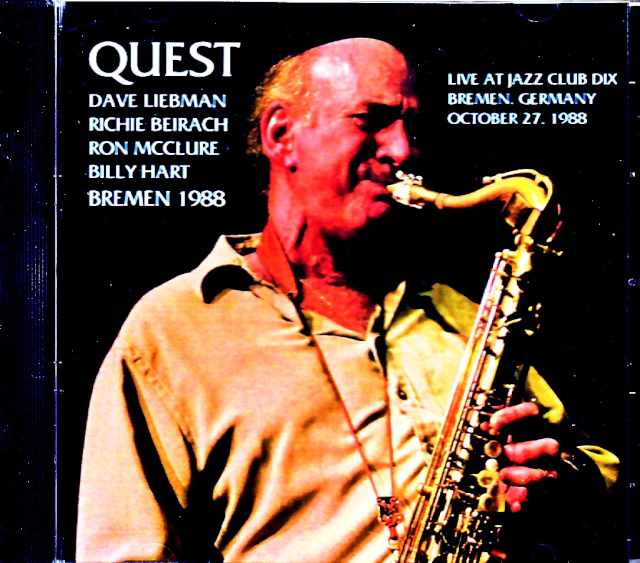Quest Dave Liebman,Richie Beirach デイヴ・リーブマン リッチー・バイラーク/Germany 1988
