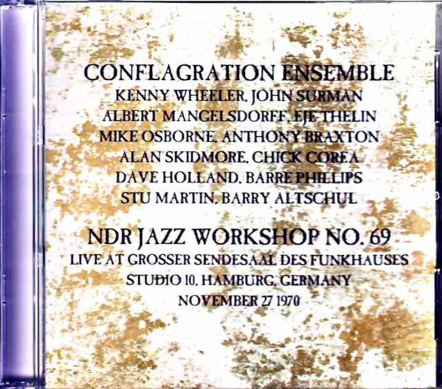 Conflagration Ensemble Chick Corea,Kenny Wheeler,John Surman チック・コリア/Germany 1970