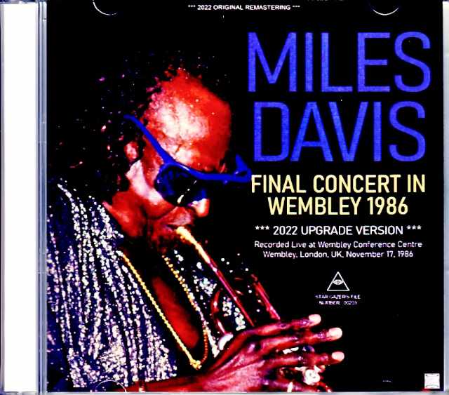 Miles Davis Bob Berg マイルス・デイビス ボブ・バーグ/London,UK 1986 Upgrade
