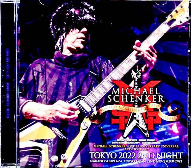 Michael Schenker Group マイケル・シェンカー/Tokyo,Japan 11.22.2022 Complete