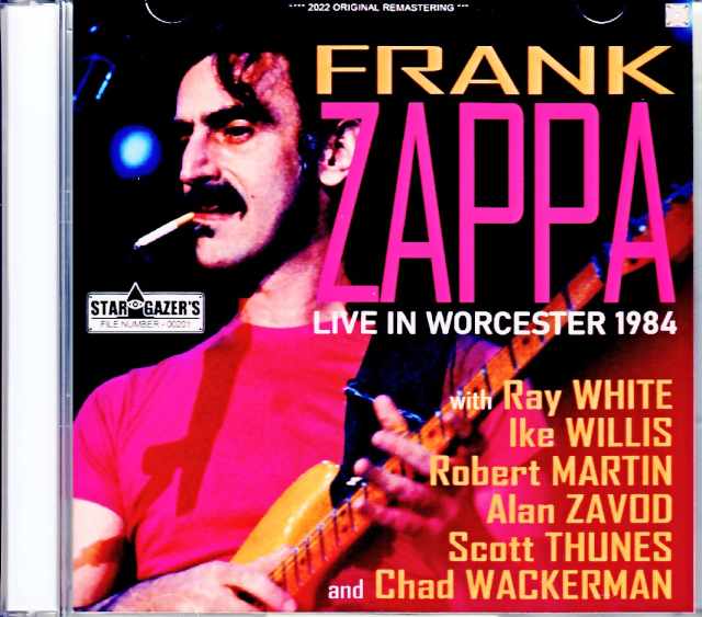 Frank Zappa フランク・ザッパ/MA,USA 1984 Early Show