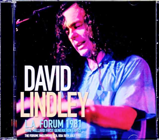 David Lindley デヴィッド・リンドレー/CA,USA 1981 Mike Millard First Generation Tapes