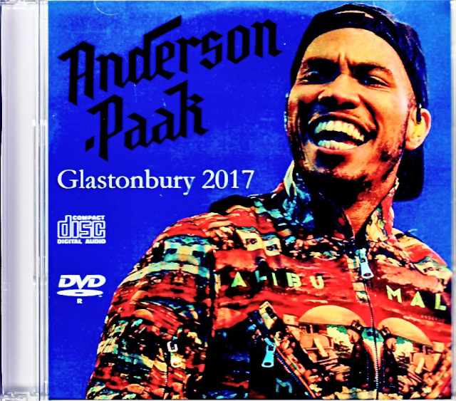 Anderson Paak アンダーソン・パーク/England,UK 2017 Sound & DVD Version