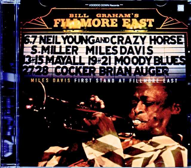 Miles Davis Chick Corea,Keith Jarrett,Wayne Shorter マイルス・デイビス/初陣のフィルモア・イースト NY,USA 1970 2Shows & more