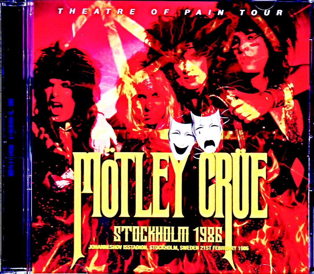 Motley Crue モトリー・クルー/Sweden 1986 Complete