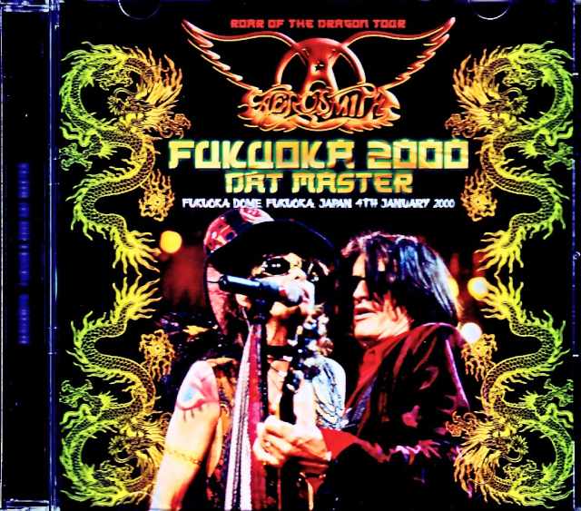 Aerosmith エアロスミス/Fukuoka,Japan 2000 Complete DAT Master