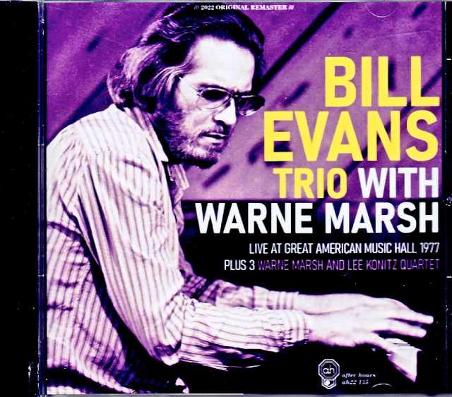 Bill Evans Trio with Warne Marsh ビル・エヴァンス リー・コニッツ/CA,USA 1977 & more
