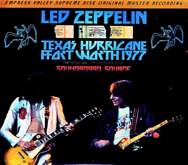 Led Zeppelin レッド・ツェッペリン/テキサス・フォートワース公演 1977年 TX,USA 5.22.1977 Soundboard Edition