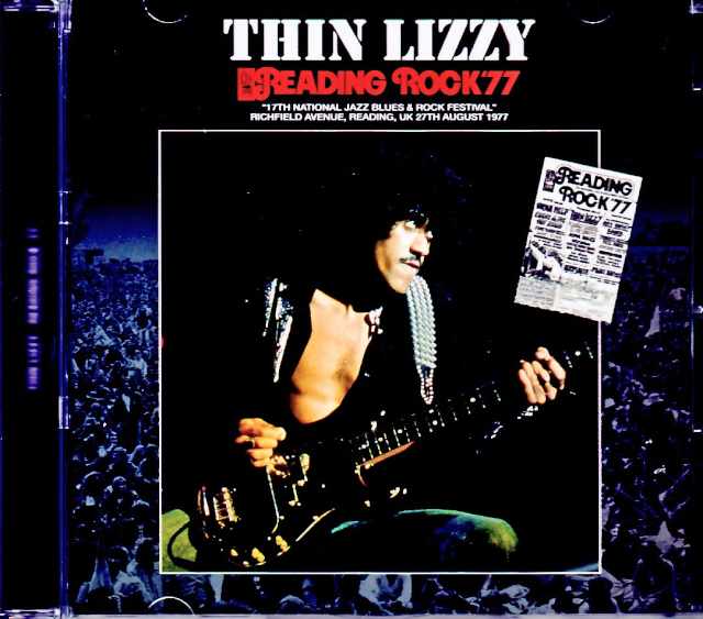 Thin Lizzy シン・リジィ/England,UK 1977 Upgrade