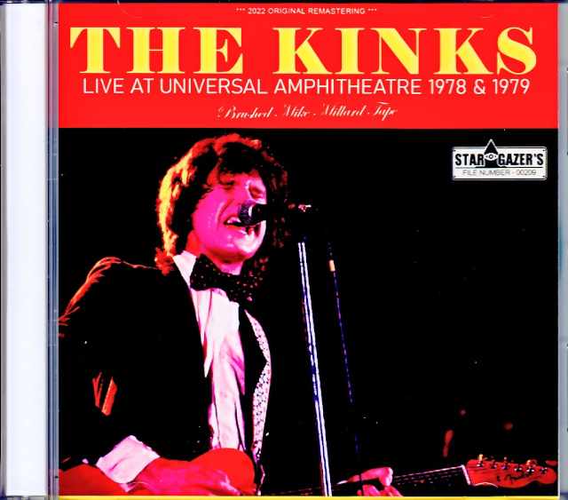 Kinks キンクス/CA,USA 1978 Mike Millard Second Generation Tapes & more