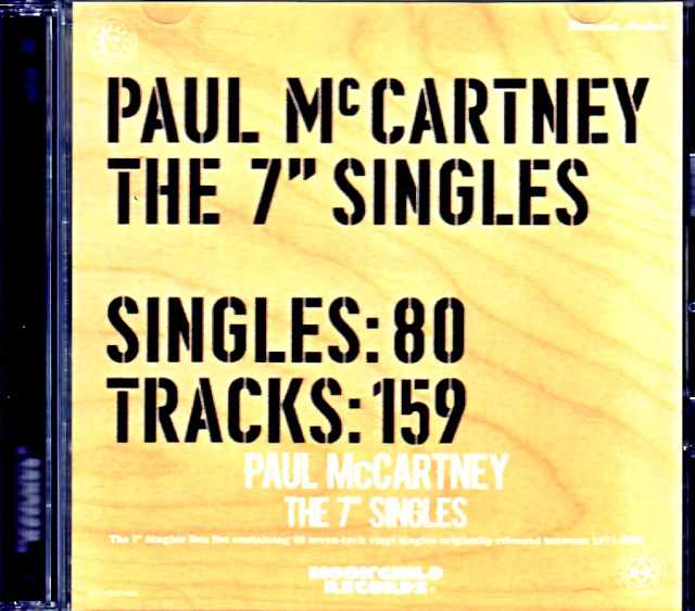 Paul McCartney ポール・マッカートニー/7" Singles Ultimate Archive Vol.1