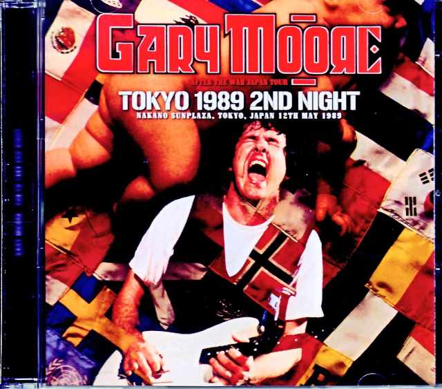Gary Moore ゲイリー・ムーア/Tokyo,Japan 5.12.1989 Complete