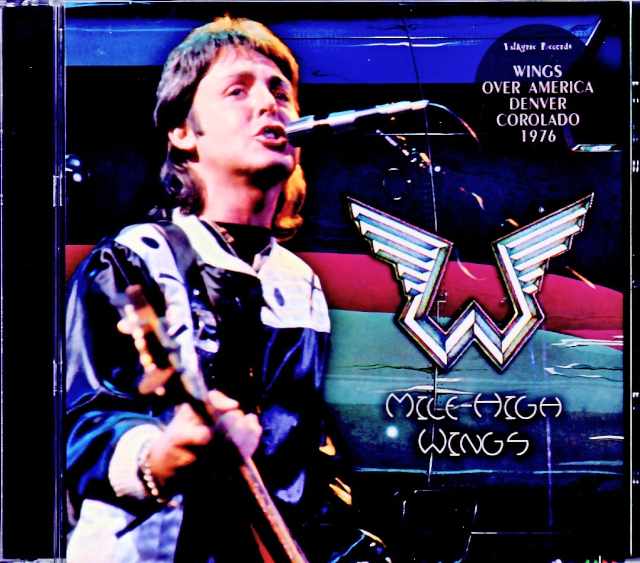 Paul McCartney Wings ポール・マッカートニー ウイングス/CO,USA 1976