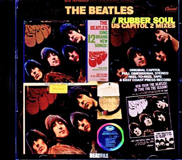 Beatles ビートルズ/ラバー・ソウル Rubber Soul US Capitol 2Mixes