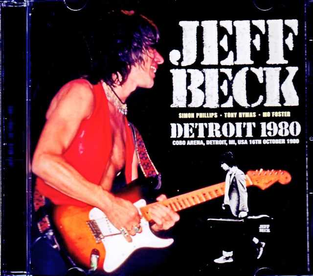 Jeff Beck ジェフ・ベック/MI,USA 1980 Complete