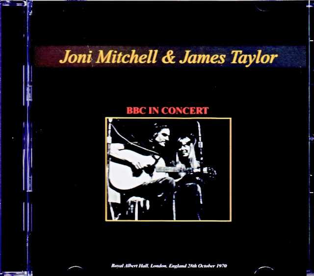 Joni Mitchell James Taylor ジョニ・ミッシェル ジェームス・テイラー/London,UK 1970