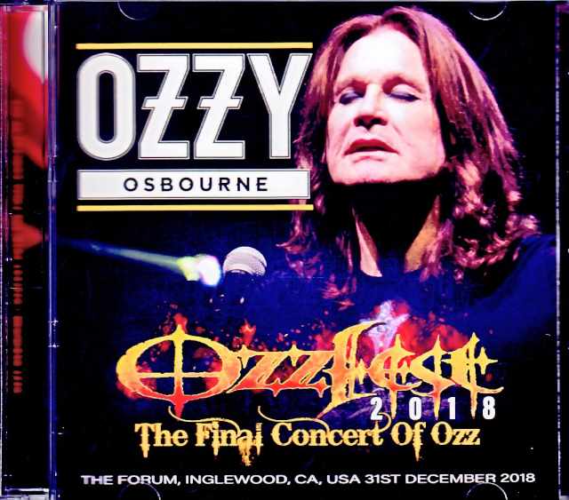 Ozzy Osbourne オジー・オズボーン/CA,USA 2018 Complete