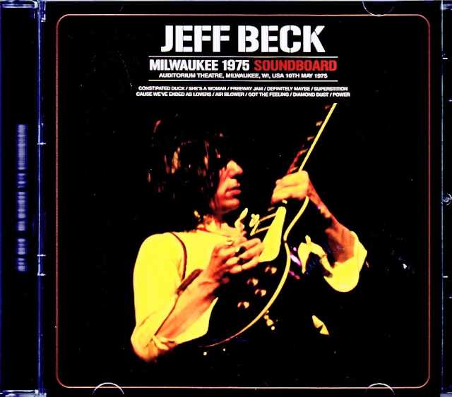 Jeff Beck ジェフ・ベック/WI,USA 1975 Complete Upgrade