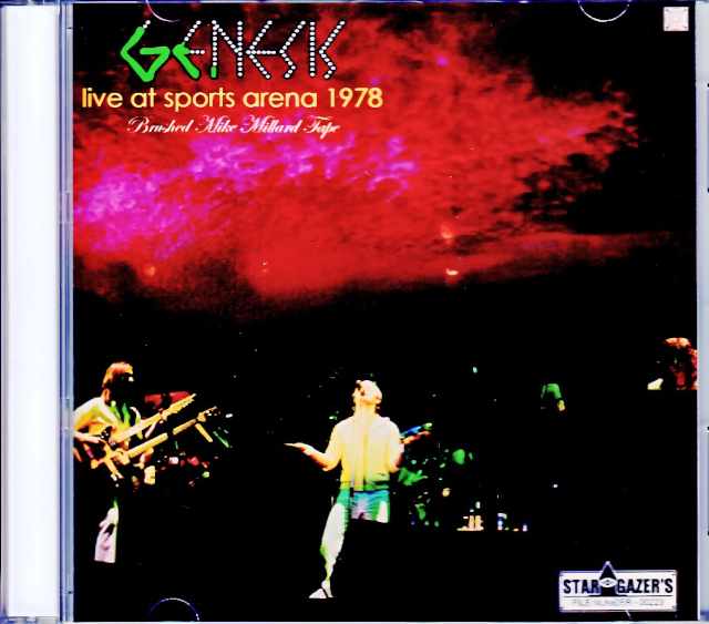 Genesis ジェネシス/CA,USA 1978 Brushed Mike Millard Tape
