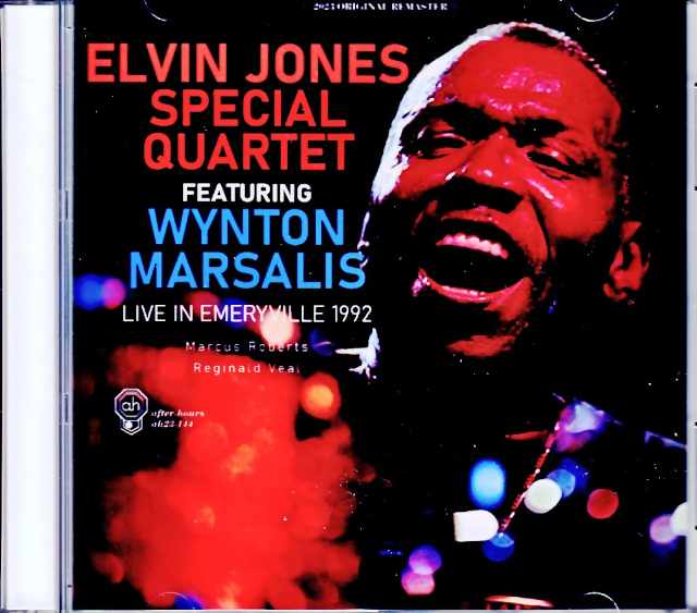 Elvin Jones Special Quartet Wynton Marsalis エルヴィン・ジョーンズ ウィントン・マルサリス/CA,USA 1992 Complete