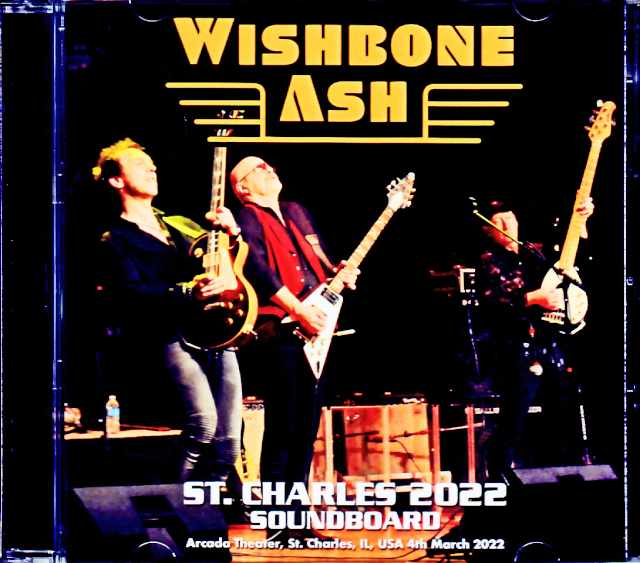 Wishbone Ash ウィッシュボーン・アッシュ/IL,USA 2022 Complete