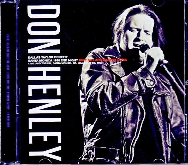 Don Henley ドン・ヘンリー/CA,USA 1990Mike Millard Master Tapes